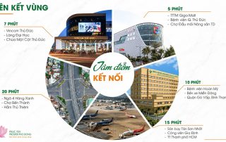 Prosper Phố Đông sở hữu liên kết vùng linh hoạt, mở ra lợi thế di chuyển nhanh đến trung tâm, tiện ích lớn và các trục giao thông chiến lược.